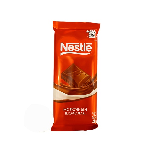 شکلات تخته ای شیری نستله Nestle وزن 90 گرم