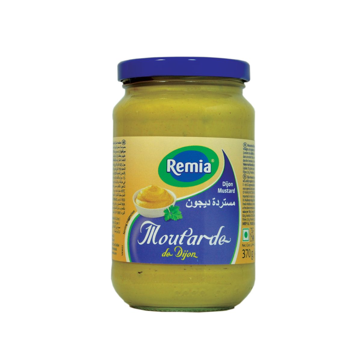 سس خردل دیژون رمیا Remia وزن 370 گرم