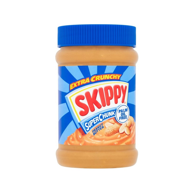 کره بادام زمینی سوپر چانک اسکیپی Skippy وزن 454 گرم