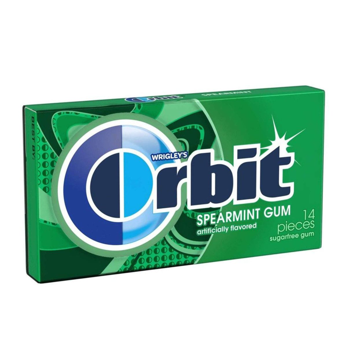 آدامس بدون قند نعنا تند اوربیت Orbit بسته 14 عددی