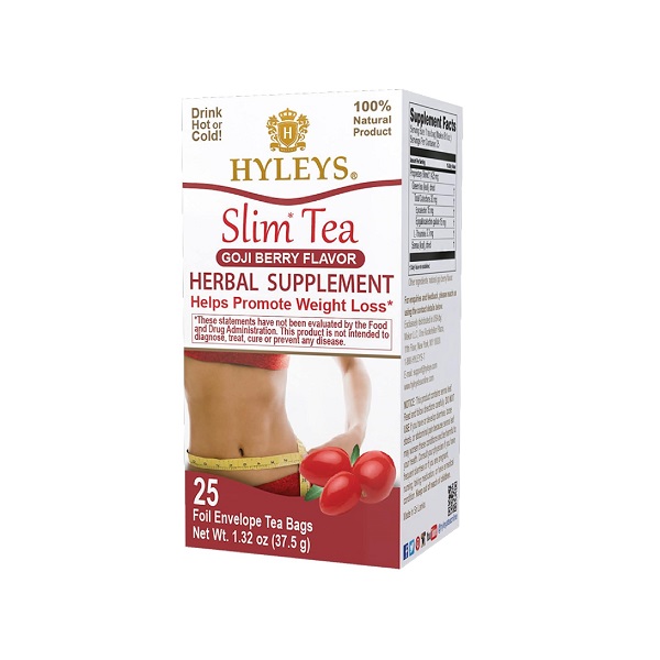 چای لاغری هایلیز Hyleys با طعم گوجی بری بسته 25 عددی