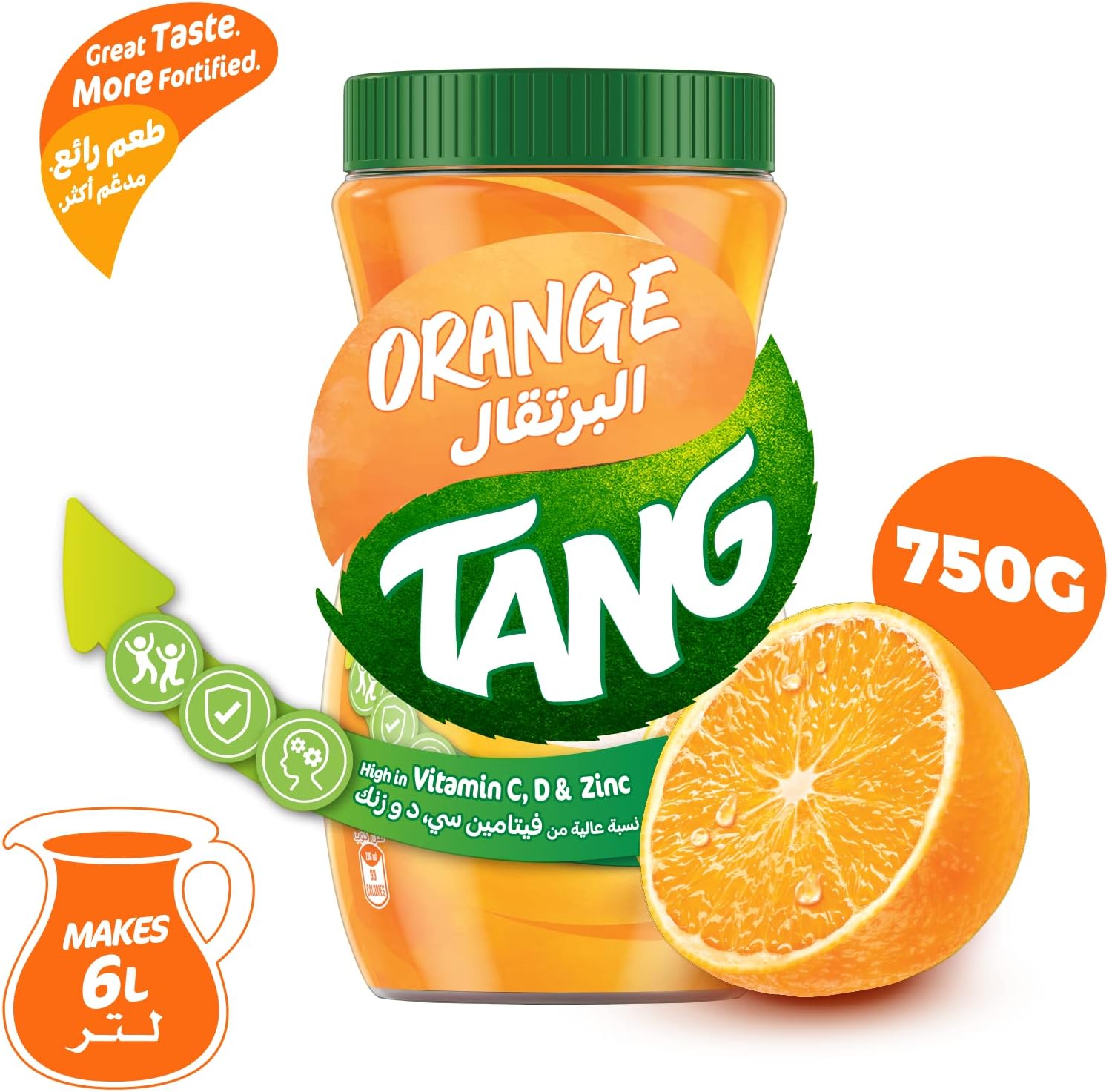 product-grid-gallery-item پودر شربت پرتقال تانج TANG وزن 750 گرم