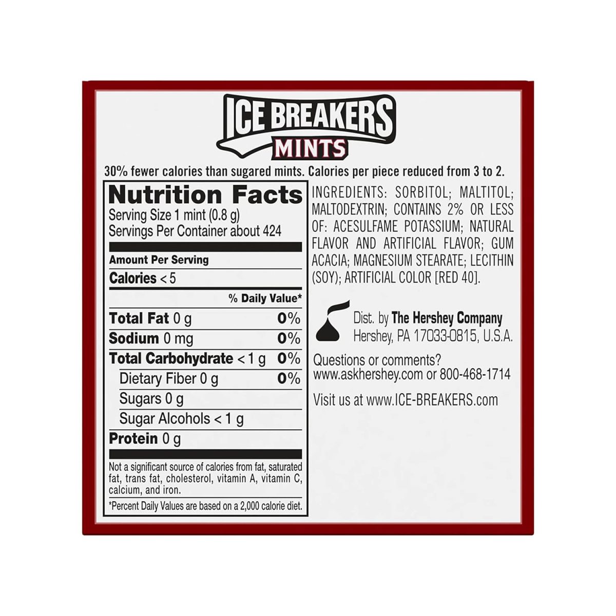 قرص خوشبوکننده دهان آیس بریکرز Ice Breakers با طعم دارچین - Image 4