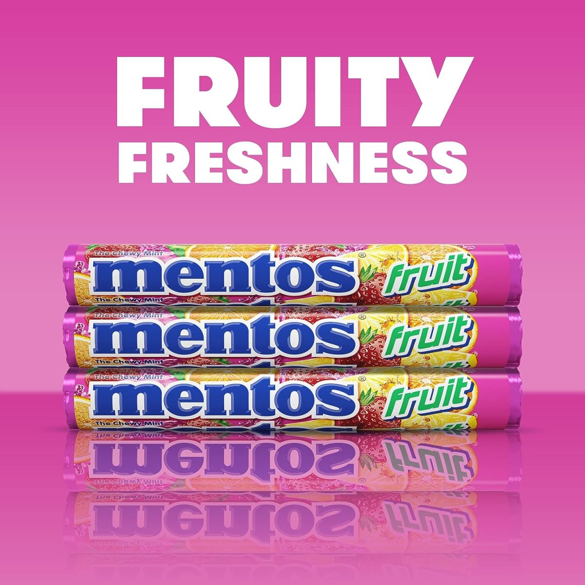 آدامس جویدنی میوه ای منتوس Mentos Fruit - Image 4