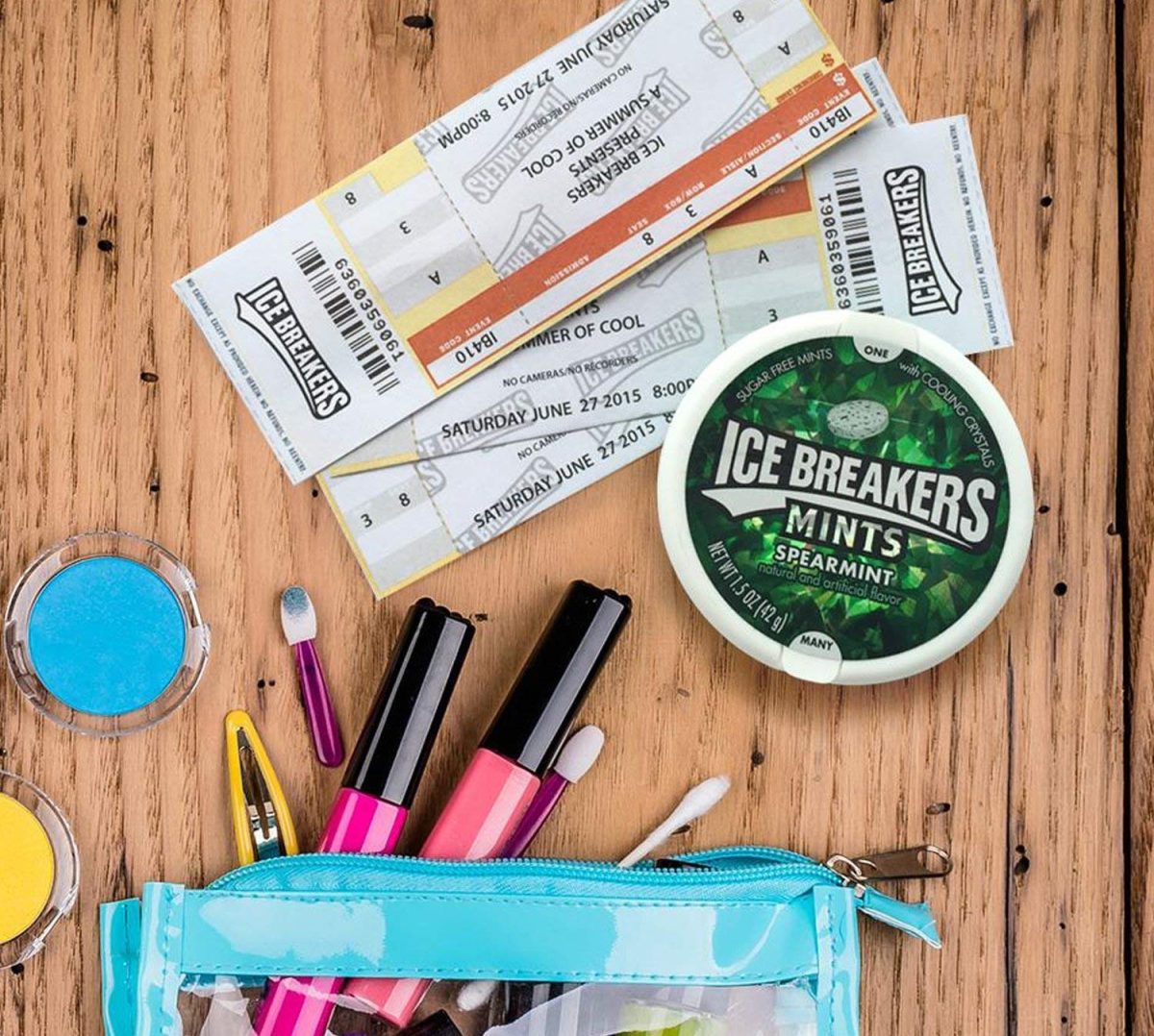 قرص خوشبوکننده دهان آیس بریکرز Ice Breakers با طعم نعناع تند - Image 6