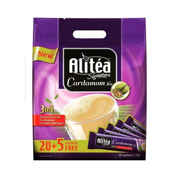 چای هل علی تی Alitea Cardamom بسته 25 عددی