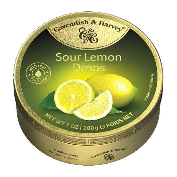 آبنبات لیمو کاوندیش Cavendish وزن 200 گرم