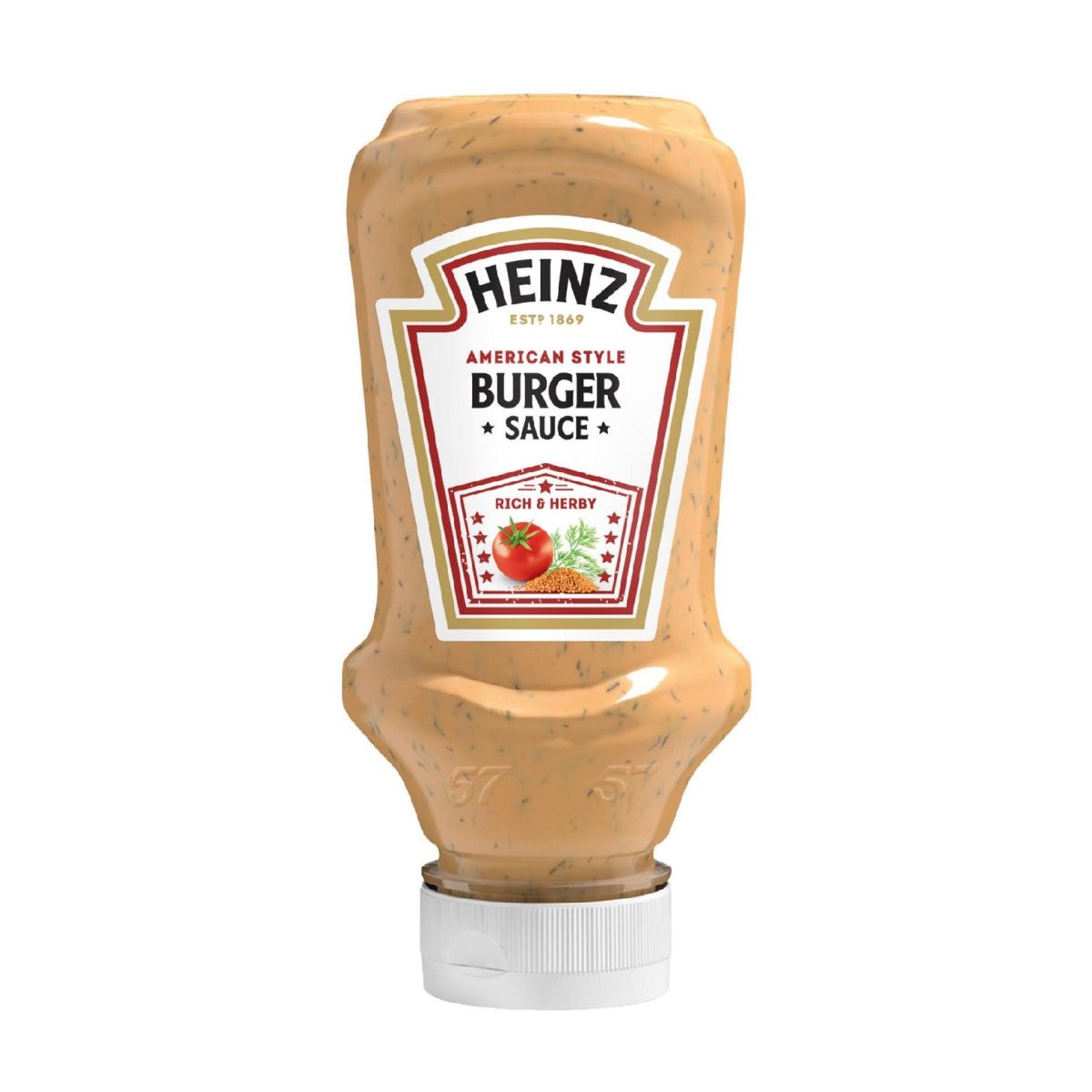 سس برگر امریکن استایل هاینز heinz حجم 220 میل