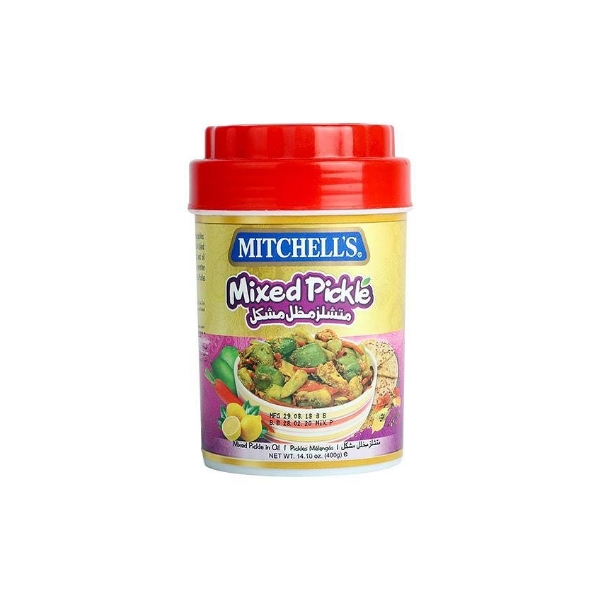 ترشی مخلوط میچلز MITCHELLS وزن 400 گرم