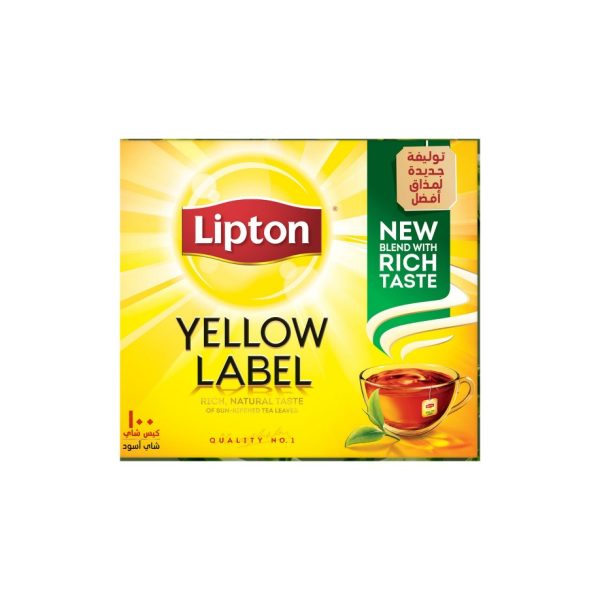 چای کیسه ای لیپتون Lipton بسته 100 عددی