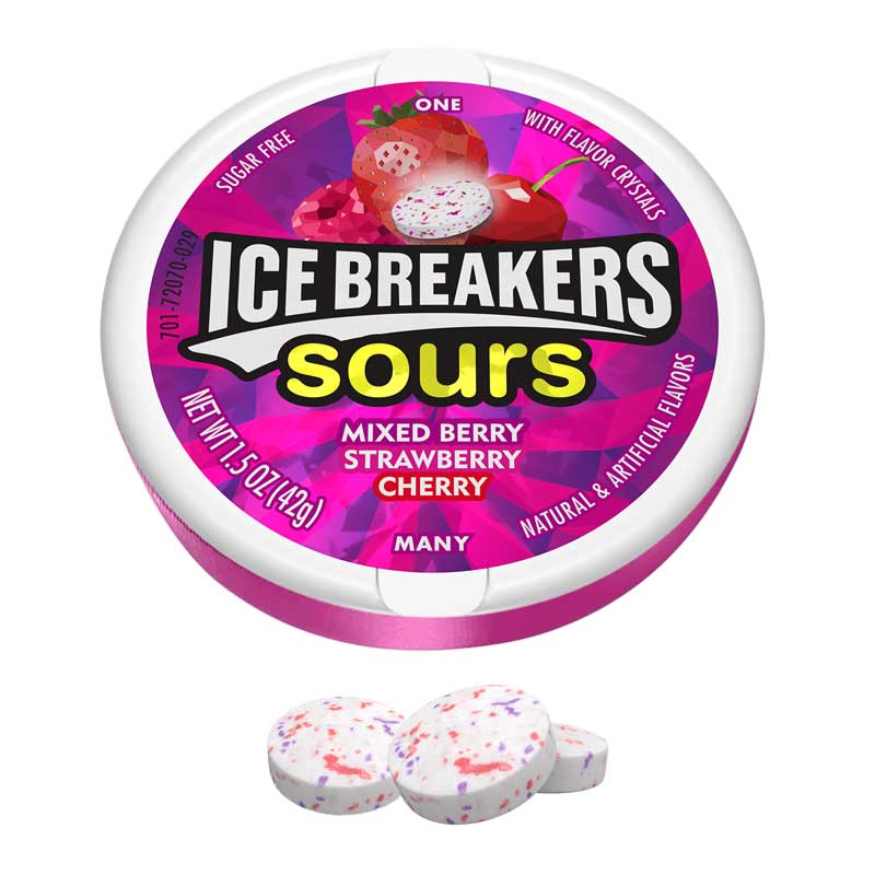 product-grid-gallery-item قرص خوشبوکننده دهان آیس بریکرز Ice Breakers با طعم انواع توت