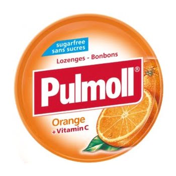 آبنبات پولمول Pulmoll با طعم پرتقال وزن 45 گرم