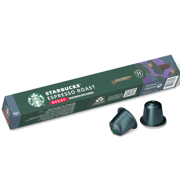 کپسول قهوه دیکاف استارباکس اسپرسو رست بسته 10 تایی
