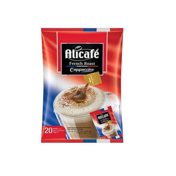 کاپوچینو علی کافه فرنچ روست French Roast بسته 20 تایی