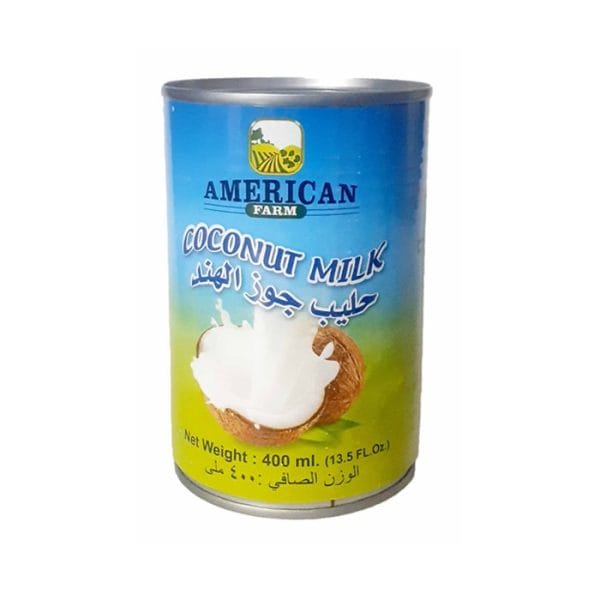 شیر نارگیل امریکن فارم 400 میل