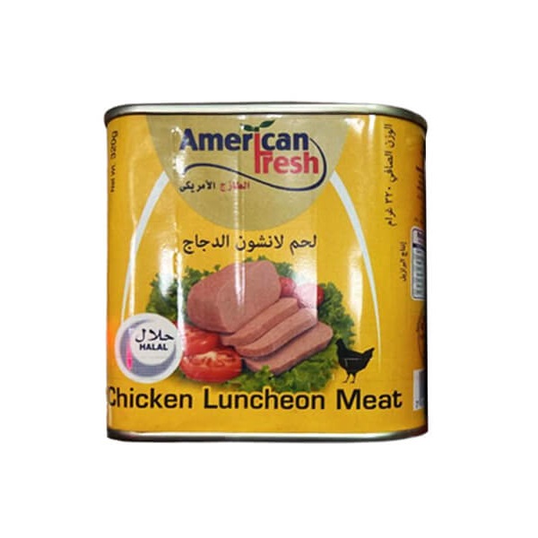 کنسرو کالباس گوشت مرغ آمریکن فرش ۳۲۰ گرم
