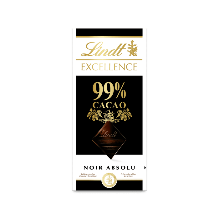 شکلات تلخ 99% لینت 100 گرم LINDT Excellenc