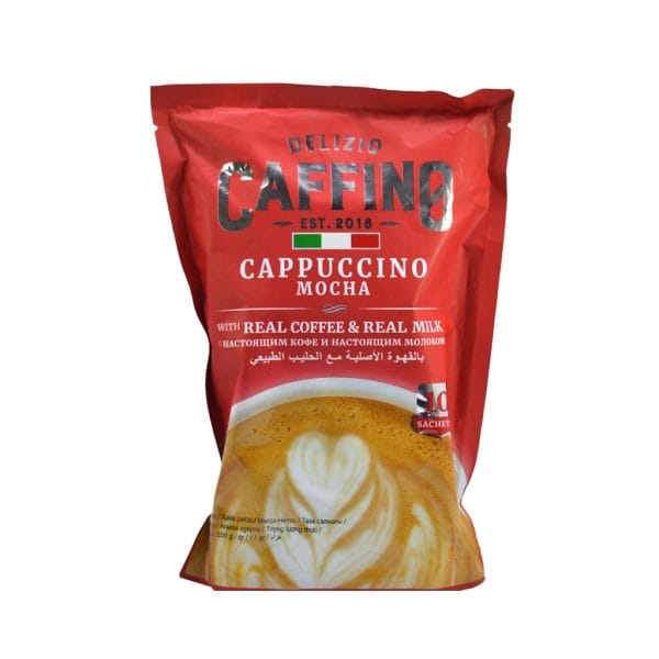 کاپوچینو موکا کافینو Delizio Caffino Mocca بسته 10 عددی