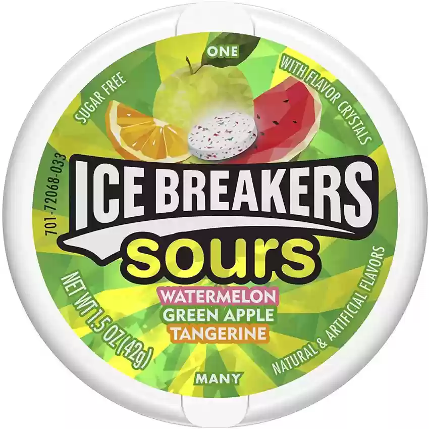 قرص خوشبوکننده دهان آیس بریکرز Ice Breakers با طعم چند میوه