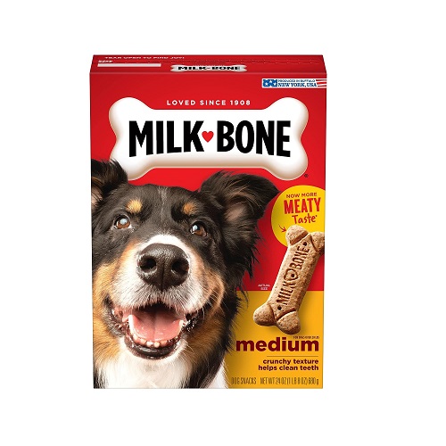 بیسکویت تشویقی سگ میلک بن Milk Bone سایز متوسط