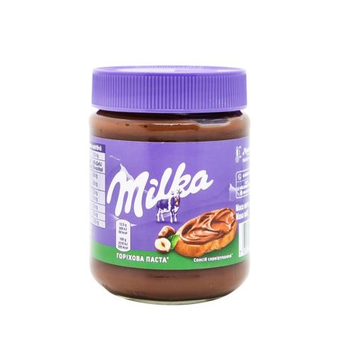 شکلات صبحانه فندقی میلکا Milka وزن 350 گرم