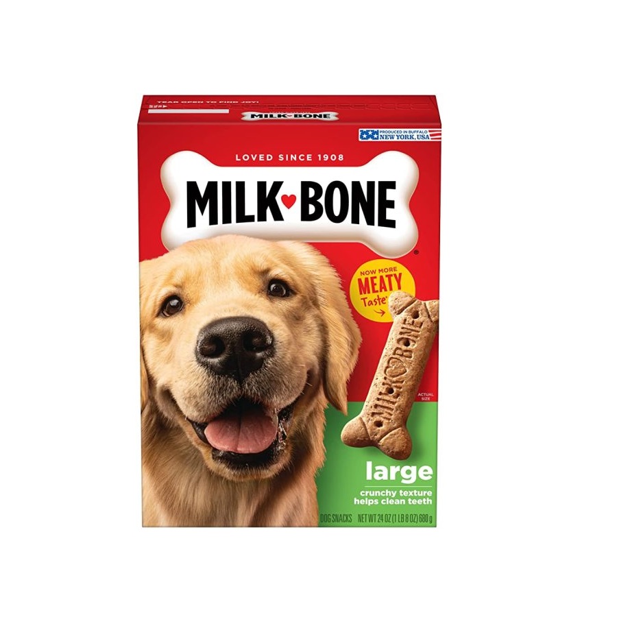بیسکویت تشویقی سگ میلک بن Milk Bone سایز بزرگ