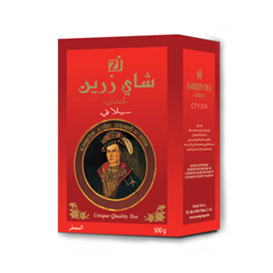 چای معطر زرین Zareen پاکتی سیلان وزن ۵۰۰ گرم