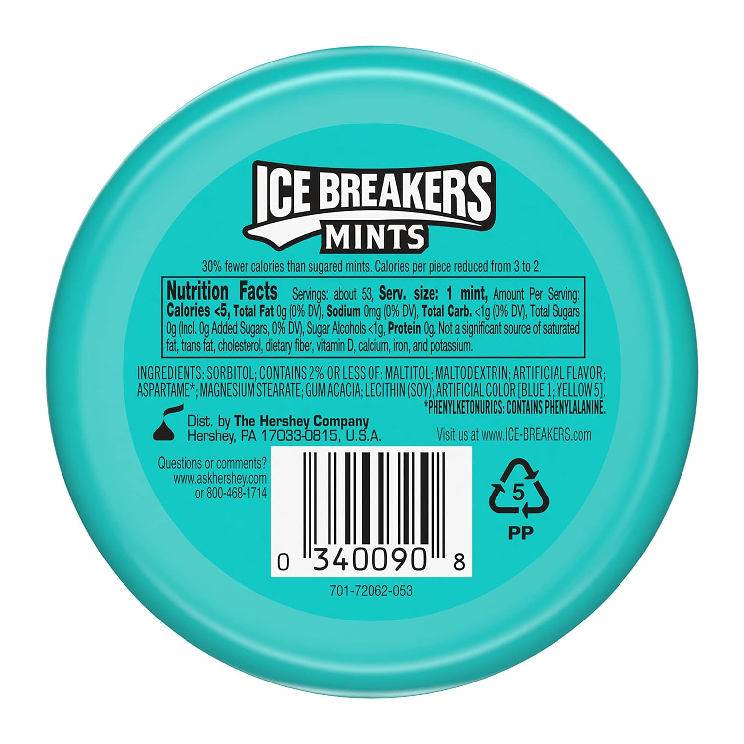 product-grid-gallery-item قرص خوشبوکننده دهان آیس بریکرز Ice Breakers مدل Wintergreen