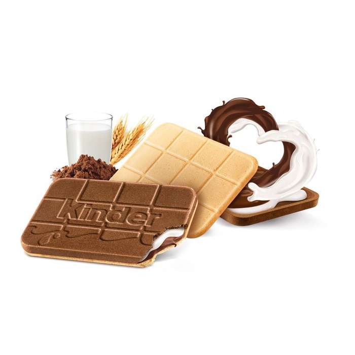 product-grid-gallery-item ویفر شیر شکلاتی کیندر کاردز Kinder Cards بسته 3 عددی
