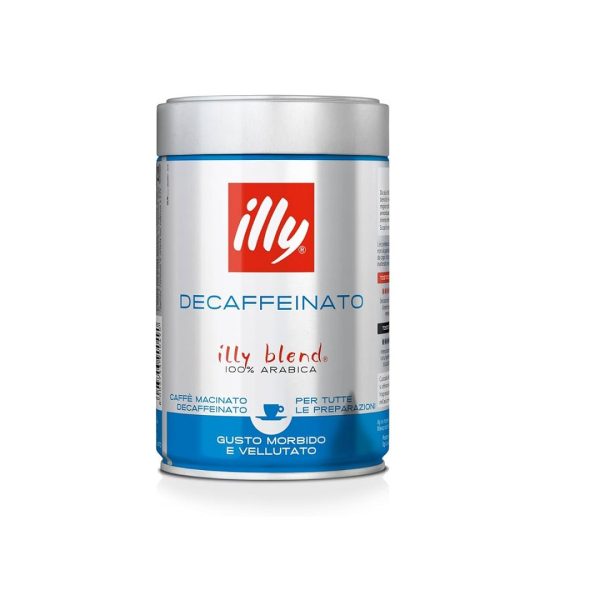 پودر قهوه بدون کافئین ایلی Decaffeinato مقدار 250 گرم