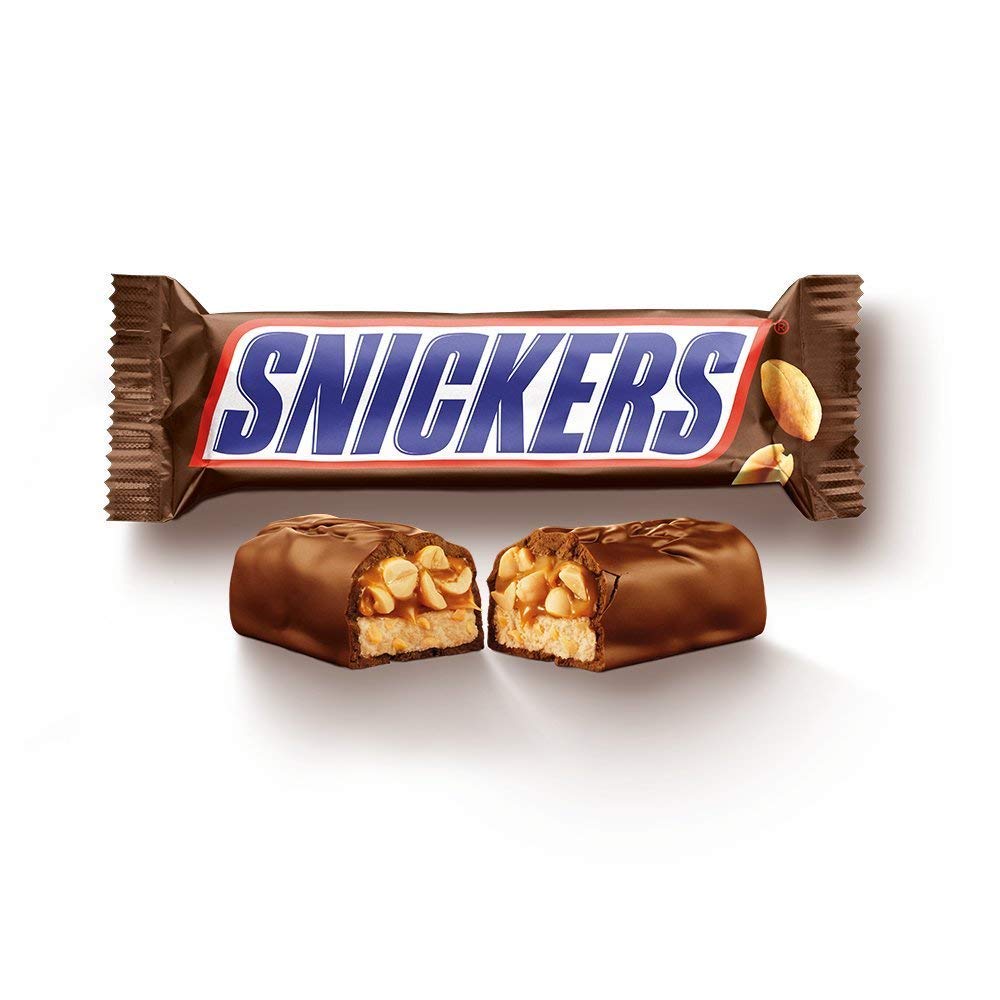 product-grid-gallery-item شکلات بادام زمینی اسنیکرز Snickers بسته 10 عددی