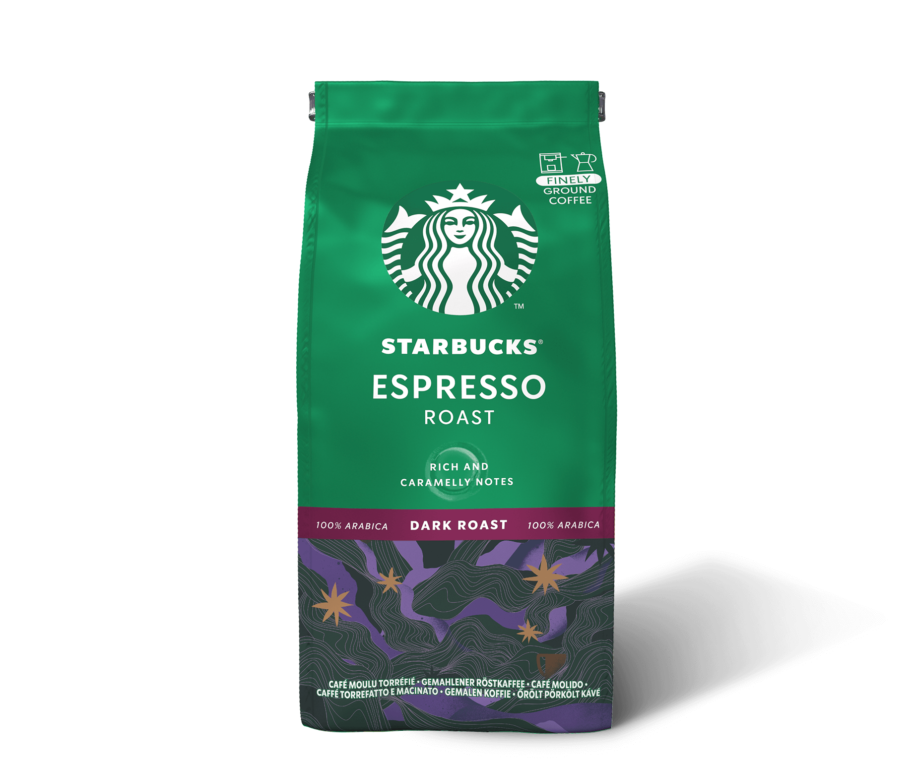 پودر قهوه اسپرسو روست استارباکس Starbucks وزن 200 گرم