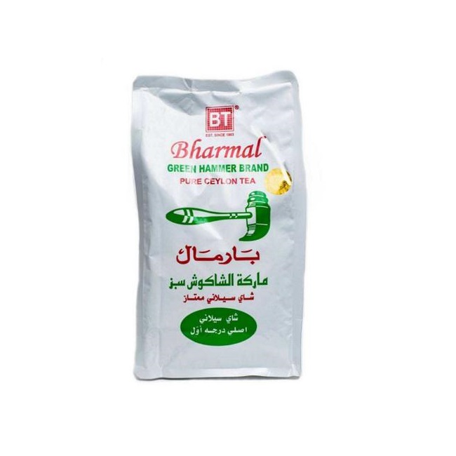 چای چکش سبز بارمال BHARMAL وزن 500 گرم