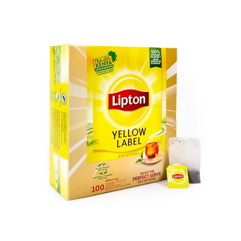 چای کیسه ای لیپتون LIPTON بسته 100 عددی