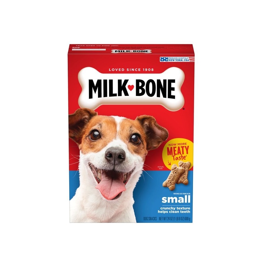 بیسکویت تشویقی سگ میلک بن Milk Bone سایز کوچک