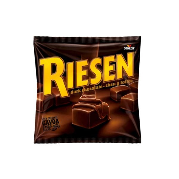 تافی شکلات تلخ ریزن RIESEN وزن 231 گرم