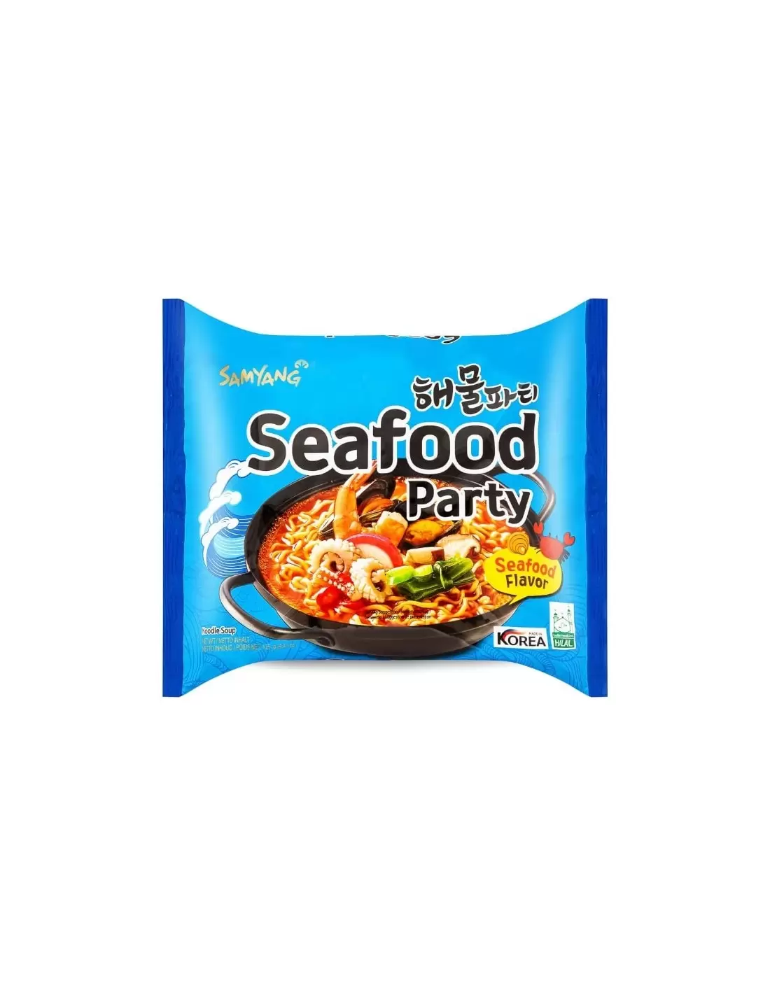 نودل کره ای سامیانگ lدل Sea Food وزن 125 گرم