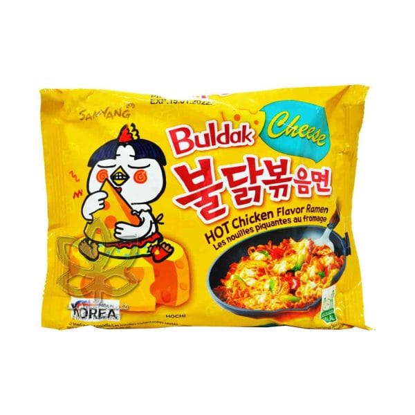نودل با طعم مرغ و پنیر کره ای سامیانگ 140 گرم