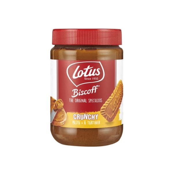 کرم بیسکویت کرانچی لوتوس Lotus وزن 400 گرم