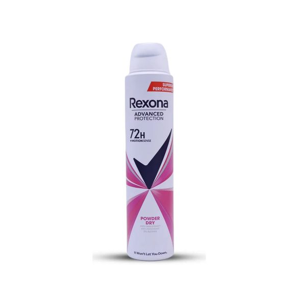 اسپری ضدتعریق پودر خشک رکسونا Rexona حجم 200 میل