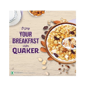 product-grid-gallery-item غلات صبحانه کریسپی با طعم بادام و کشمش کواکر Quaker Crispy Oats Cereal