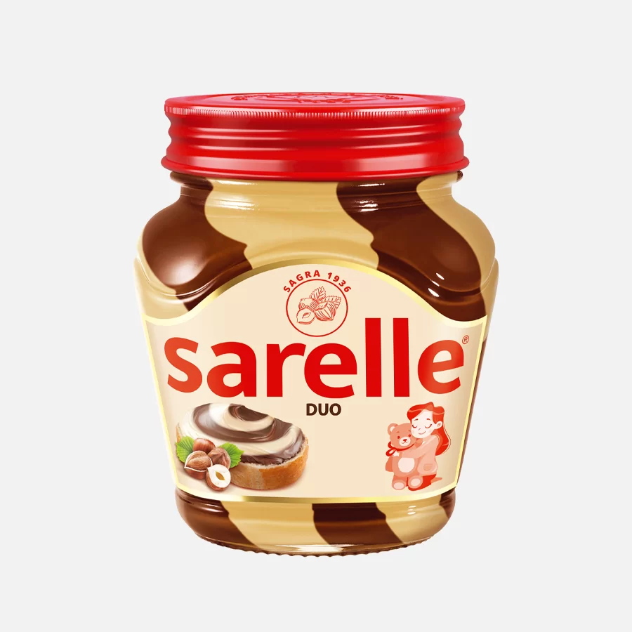 شکلات صبحانه کرم فندق سارل Sarelle وزن 350 گرم
