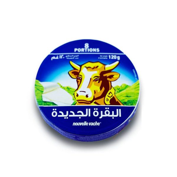 پنیر مثلثی 8 تکه گاوی nouvelle vache وزن 120 گرم