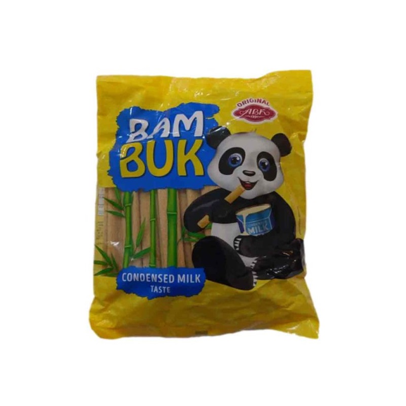 بیسکویت رولی شیری بام بوک ABK وزن 200 گرم