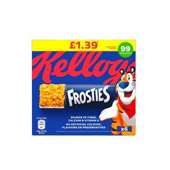 پروتئین بار فراستیس کلاگز Kellogg's Frosties بسته 6 عددی