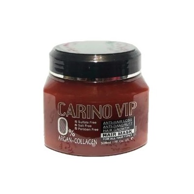 ماسک مو آرگان کلاژن بدون سولفات کارینو وی آی پی Carino Vip Argan