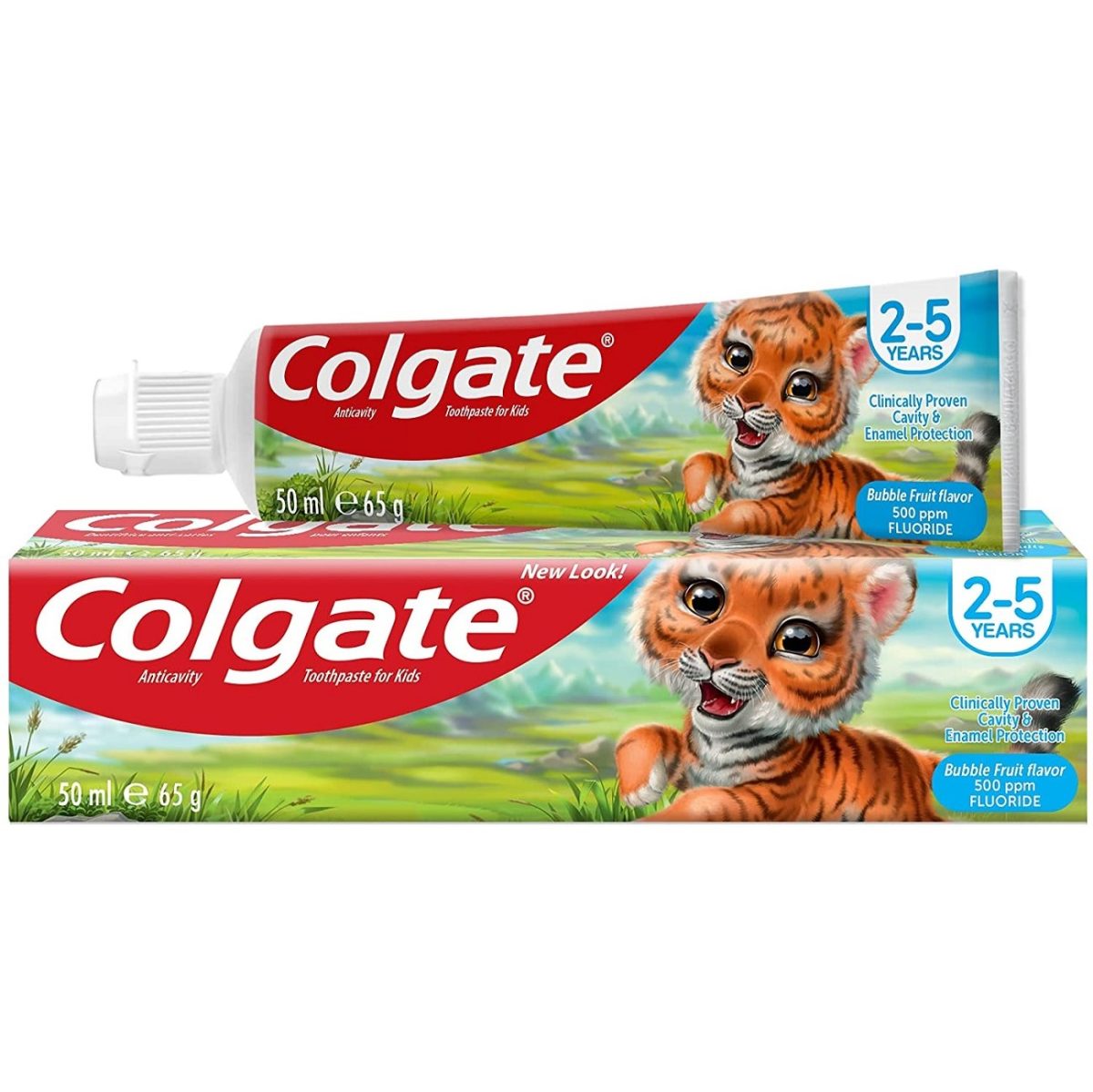 خمیردندان کودک 2 تا 5 سال کلگیت Colgate Kids حجم 50 میلی لیتر