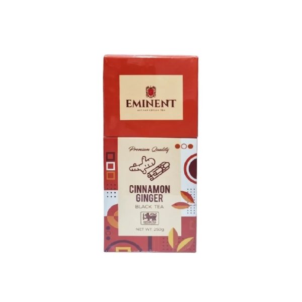 چای سیاه امیننت با طعم دارچین و زنجبیل وزن 250 گرم