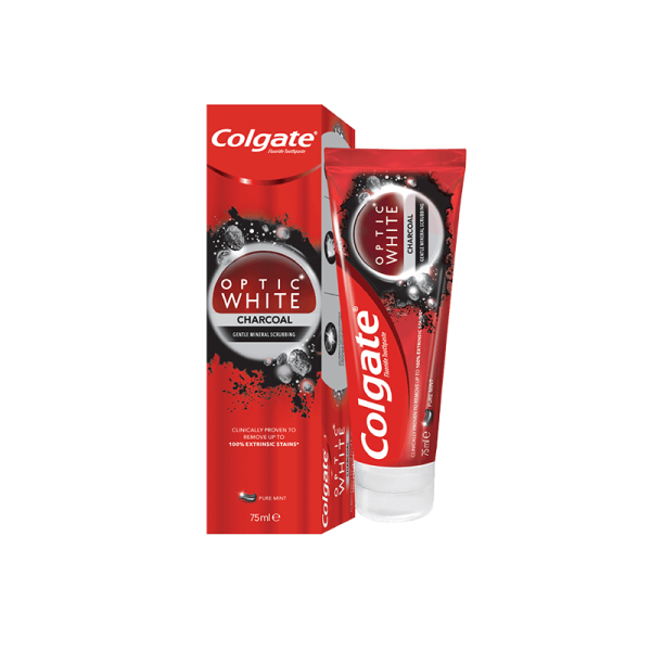 خمیردندان سفیدکننده ذغالی کلگیت حجم 75 گرم