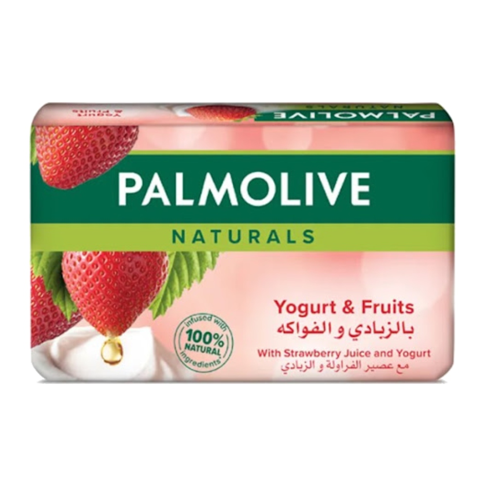 صابون پالمولیو مدل yogurt & fruits بسته 6 عددی